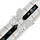 グラフ GRAFF ミニパヴェ バタフライ ダイヤモンド ホワイトゴールド K18WG ダイヤモンド リング 指輪 GRAFF ホワイトゴールド K18WG 蝶 マーキスカット 5.5号