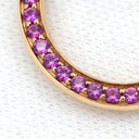 ティファニー Tiffany & Co ロック ミディアム ペンダント 73965950 ローズゴールド×ピンク K18PG ピンクサファイア ネックレス ピンクゴールド 750PG 18金 ピンクサファイア