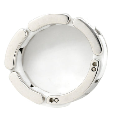 シャネル CHANEL ウルトラ コレクション MM ダイヤリング ホワイト×ホワイトゴールド K18WG セラミック ダイヤモンド T50(JP10) リング 指輪 白 WG Au750 18K 18金 10号