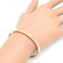カルティエ Cartier LOVE ラブブレス ピンクゴールド K18PG ダイヤモンド #17 ブレスレット ピンクゴールド PG Au750 18K 18金 ハーフダイヤ 4P 4石 4粒 旧型