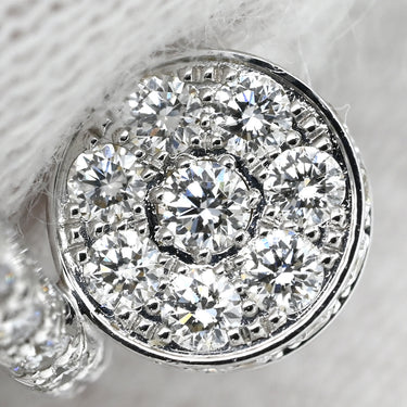 カルティエ Cartier ジュストアンクル SMリング ダイヤ ホワイトゴールド K18WG ダイヤモンド #52(JP12) リング 指輪 Au750 WG スモール セミパヴェ