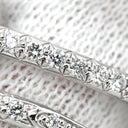 カルティエ Cartier ジュストアンクル SMリング ダイヤ ホワイトゴールド K18WG ダイヤモンド #52(JP12) リング 指輪 Au750 WG スモール セミパヴェ