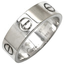 カルティエ Cartier ラブリング B4084700 ホワイトゴールド K18WG #57(JP17) リング 指輪 クラシックモデル LOVE Ring 750 18K WG 18金 16号