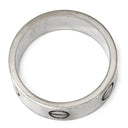 カルティエ Cartier ラブリング B4084700 ホワイトゴールド K18WG #57(JP17) リング 指輪 クラシックモデル LOVE Ring 750 18K WG 18金 16号