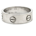 カルティエ Cartier ラブリング B4084700 ホワイトゴールド K18WG #57(JP17) リング 指輪 クラシックモデル LOVE Ring 750 18K WG 18金 16号