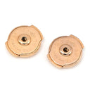 カルティエ Cartier トリニティ ダイヤ スリーカラー K18YG K18PG K18WG ダイヤモンド ピアス 1Pダイヤ 3連 18K 750 YG PG WG