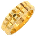 ブシュロン BOUCHERON キャトル クル ド パリ ミディアム イエローゴールド K18YG リング 指輪 イエローゴールド YG ポワントディアマン 2ロウ 2rows 8号