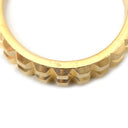 ブシュロン BOUCHERON キャトル クル ド パリ ミディアム イエローゴールド K18YG リング 指輪 イエローゴールド YG ポワントディアマン 2ロウ 2rows 8号