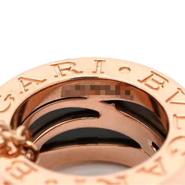 ブルガリ BVLGARI ビーゼロワン レジェンド ネックレス CL858532 ピンクゴールド×ブラック K18PG セラミック ネックレス B-zero1 ピンクゴールド 750 18K 18金 ペンダント ブラック