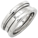ブルガリ BVLGARI ビーゼロワン B-zero1 3バンドリング ホワイトゴールド K18WG #53 リング 指輪 BVLGARI ホワイトゴールド WG Au750 18K 18金 12.5号