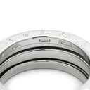 ブルガリ BVLGARI ビーゼロワン B-zero1 3バンドリング ホワイトゴールド K18WG #53 リング 指輪 BVLGARI ホワイトゴールド WG Au750 18K 18金 12.5号