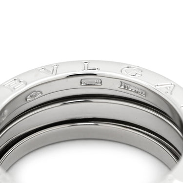 ブルガリ BVLGARI ビーゼロワン B-zero1 3バンドリング ホワイトゴールド K18WG #53 リング 指輪 BVLGARI ホワイトゴールド WG Au750 18K 18金 12.5号