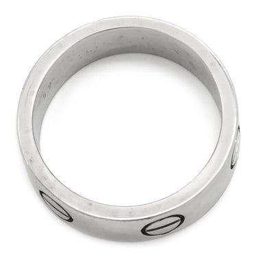 カルティエ Cartier ラブリング クラシックモデル B4084752 ホワイトゴールド K18WG #52 リング 指輪 LOVE Ring K18WG Au750 18K 12号