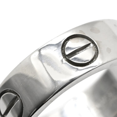 カルティエ Cartier ラブリング クラシックモデル B4084752 ホワイトゴールド K18WG #52 リング 指輪 LOVE Ring K18WG Au750 18K 12号