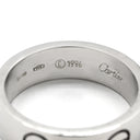 カルティエ Cartier ラブリング クラシックモデル B4084752 ホワイトゴールド K18WG #52 リング 指輪 LOVE Ring K18WG Au750 18K 12号
