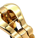 フレッド FRED フォース10 ラージモデル ブラック×イエローゴールド K18YG ステンレスケーブル ブレスレット イエローゴールド Au750 18K 18金 ステンレスケーブル