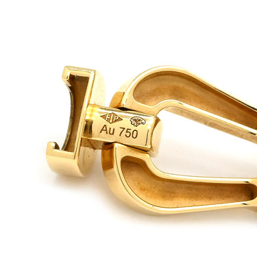 フレッド FRED フォース10 ラージモデル ブラック×イエローゴールド K18YG ステンレスケーブル ブレスレット イエローゴールド Au750 18K 18金 ステンレスケーブル