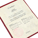 カルティエ Cartier トリニティ クラシック セラミック ホワイトゴールド K18WG #48(JP8) リング 指輪 750 18K WG 単色 3連 7.5号