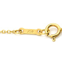 ティファニー Tiffany & Co オープンハート イエローゴールド K18YG ネックレス T＆Co. イエローゴールド YG Au750 18K 18金 エルサペレッティ