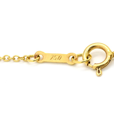 ティファニー Tiffany & Co オープンハート イエローゴールド K18YG ネックレス T＆Co. イエローゴールド YG Au750 18K 18金 エルサペレッティ
