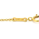 ティファニー Tiffany & Co オープンハート イエローゴールド K18YG ネックレス T＆Co. イエローゴールド YG Au750 18K 18金 エルサペレッティ