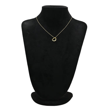ティファニー Tiffany & Co オープンハート イエローゴールド K18YG ネックレス T＆Co. イエローゴールド YG Au750 18K 18金 エルサペレッティ