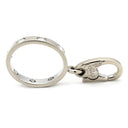 カルティエ Cartier ラブチャーム フルダイヤ ホワイトゴールド K18WG ダイヤモンド ペンダントトップ 6Pダイヤ 750WG 18K