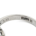 ノンブランド NON BRAND スタールビー 3.43ct ダイヤ ピンクレッド×プラチナシルバー Pt900 ルビー ダイヤモンド リング 指輪 赤 ピンク 1P 1石 1粒 プラチナ Pt900 メレ パヴェ バケット オーバル カボション 12号