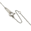 ノンブランド NON BRAND ダイヤモンド 1.0ct クロスペンダント プラチナシルバー Pt1000 ダイヤモンド Pt850(チェーン) ネックレス 十字架 CROSS 10石 10P 10粒 ブリリアントカット