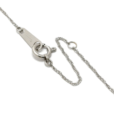 ノンブランド NON BRAND ダイヤモンド 1.0ct クロスペンダント プラチナシルバー Pt1000 ダイヤモンド Pt850(チェーン) ネックレス 十字架 CROSS 10石 10P 10粒 ブリリアントカット