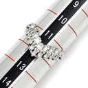 ノンブランド NON BRAND ダイヤモンド 0.50ct リング プラチナシルバー Pt900 ダイヤモンド リング 指輪 V字 Vライン プラチナ900 11号