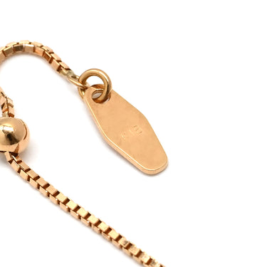 ノンブランド NON BRAND クロス ダイヤモンド ピンクゴールド K18PG ダイヤモンド ネックレス Au750 18K 18金 PG フラワーモチーフ 5P 5粒