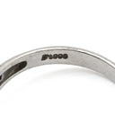 ノンブランド NON BRAND スタールビー 1.96ct ダイヤ レッドXプラチナシルバー Pt900 ルビー ダイヤモンド リング 指輪 赤 1粒 テーパー メレダイヤ オーバルカボションカット プラチナ 13.5号