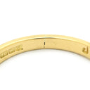 ノンブランド NON BRAND ダイヤモンド 0.69ct イエローゴールドXホワイトゴールド K18YG K18WG ダイヤモンド リング 指輪 3P 3粒 3石 18K 750 YG WG コンビ ブリリアントカット 一文字 10.5号