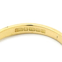 ノンブランド NON BRAND ダイヤモンド 0.69ct イエローゴールドXホワイトゴールド K18YG K18WG ダイヤモンド リング 指輪 3P 3粒 3石 18K 750 YG WG コンビ ブリリアントカット 一文字 10.5号