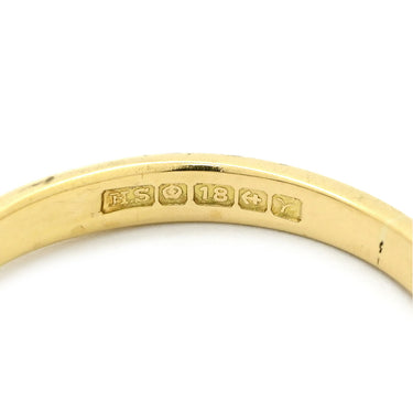 ノンブランド NON BRAND ダイヤモンド 0.69ct イエローゴールドXホワイトゴールド K18YG K18WG ダイヤモンド リング 指輪 3P 3粒 3石 18K 750 YG WG コンビ ブリリアントカット 一文字 10.5号