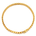 ノンブランド NON BRAND テニスブレスレット 1.0ct ダイヤモンド イエローゴールド K18YG ダイヤモンド ブレスレット 18K 750 YG 18金