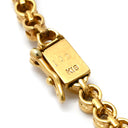 ノンブランド NON BRAND テニスブレスレット 1.0ct ダイヤモンド イエローゴールド K18YG ダイヤモンド ブレスレット 18K 750 YG 18金