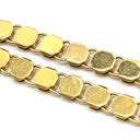 ノンブランド NON BRAND ダイヤ ペンダント イエローゴールド K18YG ダイヤモンド ネックレス Au750 18K 18金 インライン ベゼルセッティング 2.04ct