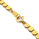 ノンブランド NON BRAND ダイヤ ペンダント イエローゴールド K18YG ダイヤモンド ネックレス Au750 18K 18金 インライン ベゼルセッティング 2.04ct