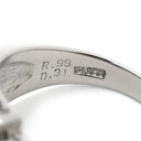 ノンブランド NON BRAND ルビー 0.99ct ダイヤ レッドXプラチナシルバー Pt900 ルビー ダイヤモンド リング 指輪 赤 デザインリング バゲットミックス ラウンドブリリアントカット プラチナ 12号