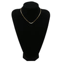 ノンブランド NON BRAND ダイヤ ペンダント イエローゴールド K18YG ダイヤモンド ネックレス Au750 18K 18金 ダイヤモンド7P 7粒 ベゼルセッティング 1.00ct