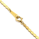 ノンブランド NON BRAND ダイヤ ペンダント イエローゴールド K18YG ダイヤモンド ネックレス Au750 18K 18金 ダイヤモンド7P 7粒 ベゼルセッティング 1.00ct