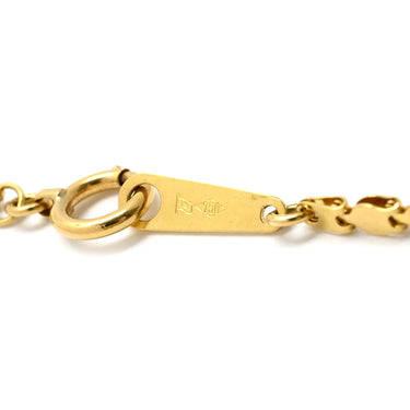 ノンブランド NON BRAND ダイヤ ペンダント イエローゴールド K18YG ダイヤモンド ネックレス Au750 18K 18金 ダイヤモンド7P 7粒 ベゼルセッティング 1.00ct