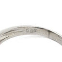 ノンブランド NON BRAND 白蝶パール 11.3mm ダイヤ 0.58ct プラチナシルバー Pt900 パール ダイヤモンド リング 指輪 1P 1粒 大粒 真珠 Pt900 プラチナ パヴェダイヤ 17号