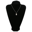 ノンブランド NON BRAND パール ダイヤ 0.32ct パールホワイト×イエローゴールド K18YG パール ダイヤモンド ペンダントトップ ネックレストップ 白蝶パール リボンモチーフ 大粒 真珠 18K YG