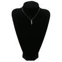 ノンブランド NON BRAND トリロジー ダイヤペンダント ホワイトゴールド K18WG ダイヤモンド ネックレス 3P 3粒 スリーストーンネックレス 18K WG Au750