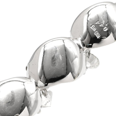 ノンブランド NON BRAND トリロジー ダイヤペンダント ホワイトゴールド K18WG ダイヤモンド ネックレス 3P 3粒 スリーストーンネックレス 18K WG Au750