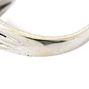 ノンブランド NON BRAND ダイヤリング ホワイトゴールド K18WG ダイヤモンド リング 指輪 クラスターセッティング ホワイトゴールド パヴェダイヤ フラワー 花 18号