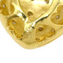 ノンブランド NON BRAND ハート ダイヤモンド 0.25ct イエローゴールド K18YG ダイヤモンド ペンダントトップ 750 18K ネックレストップ ペンダントヘッド